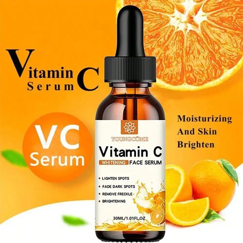 Vitamin brightening face - vitamin,
