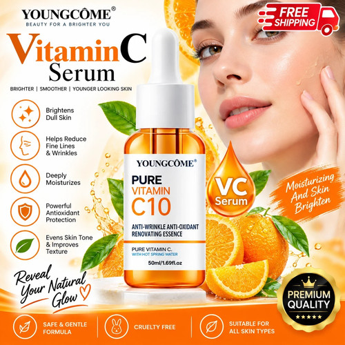 Vitamin brightening face - vitamin, c