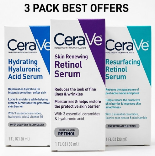 Cerave resurfacing skin - 3x,