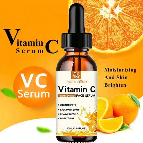 Vitamin brightening face - vitamin,